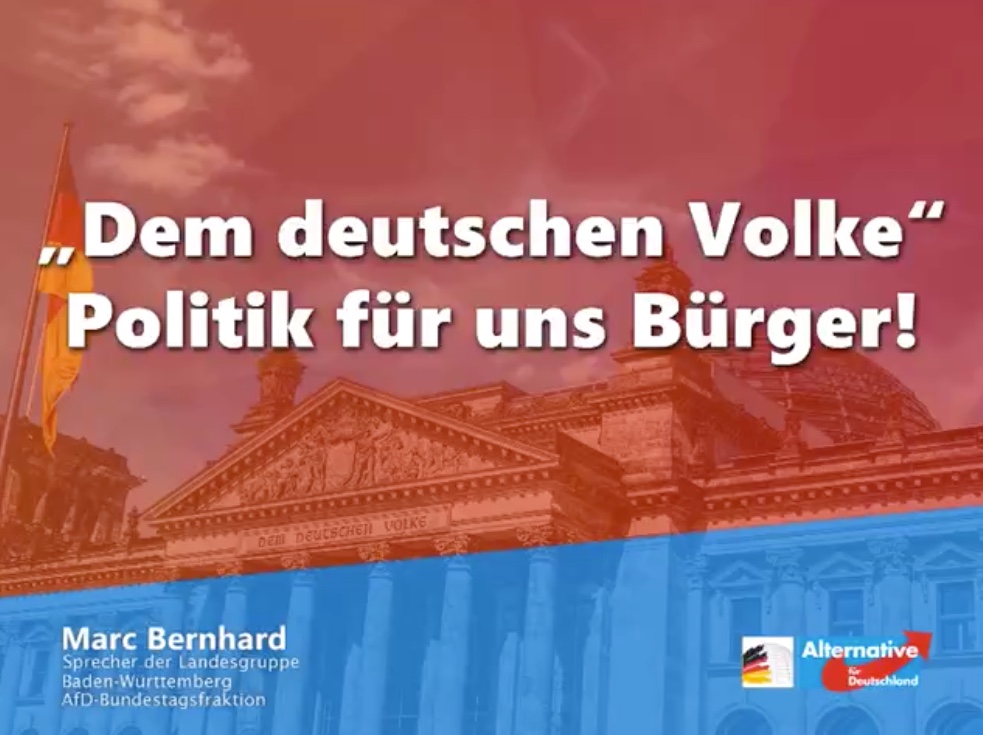 Dem Deutschen Volke