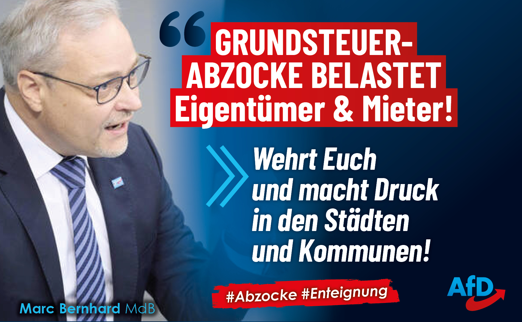 Grundsteuer-Abzocke verhindern!