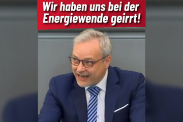 Sie wussten es schon immer: „Wir haben uns geirrt bei der Energiewende!“